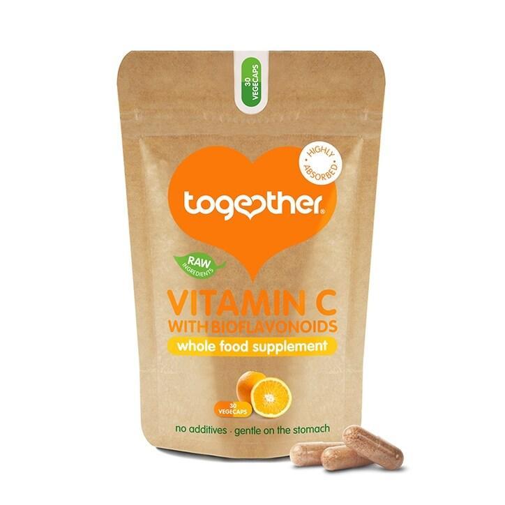 Together Health WholeVits Vitamin C 30 Capsules - BeesActive Australia