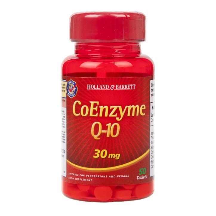 Holland & Barrett CoEnzyme Q-10 50 Tablets 30mg - BeesActive Australia
