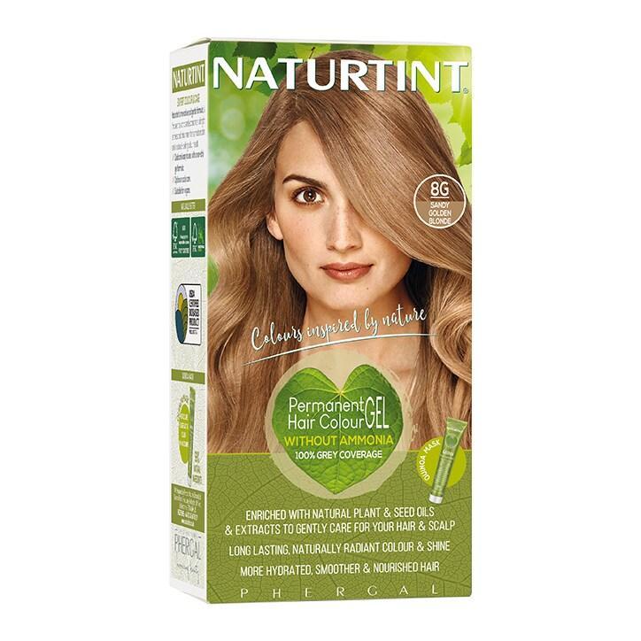 Naturtint Permanent Hair Colour 8G Sandy Golden Blonde - BeesActive Australia