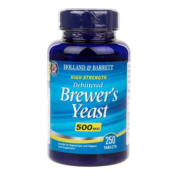 Holland & Barrett Natural Brewers Yeast 250 Tablets 500mg - BeesActive Australia