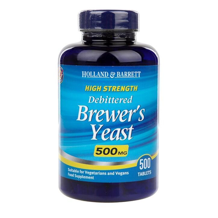 Holland & Barrett Natural Brewers Yeast 500 Tablets 500mg - BeesActive Australia