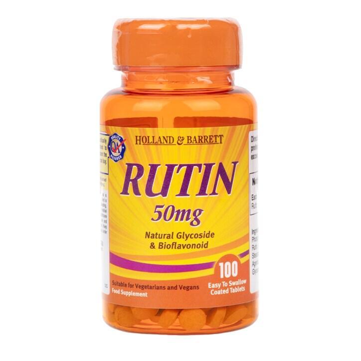 Holland & Barrett Rutin 100 Tablets 50mg - BeesActive Australia