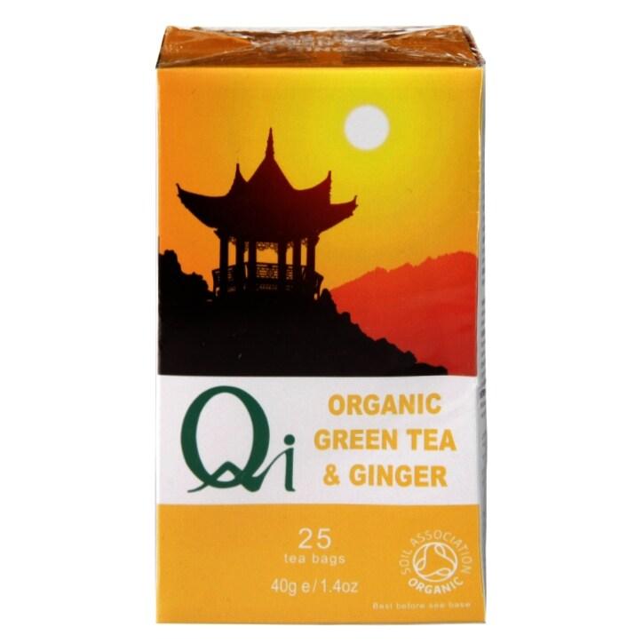 Herbal Health Green Tea & Ginger - Organic & Fairtrade 25 Bags - BeesActive Australia