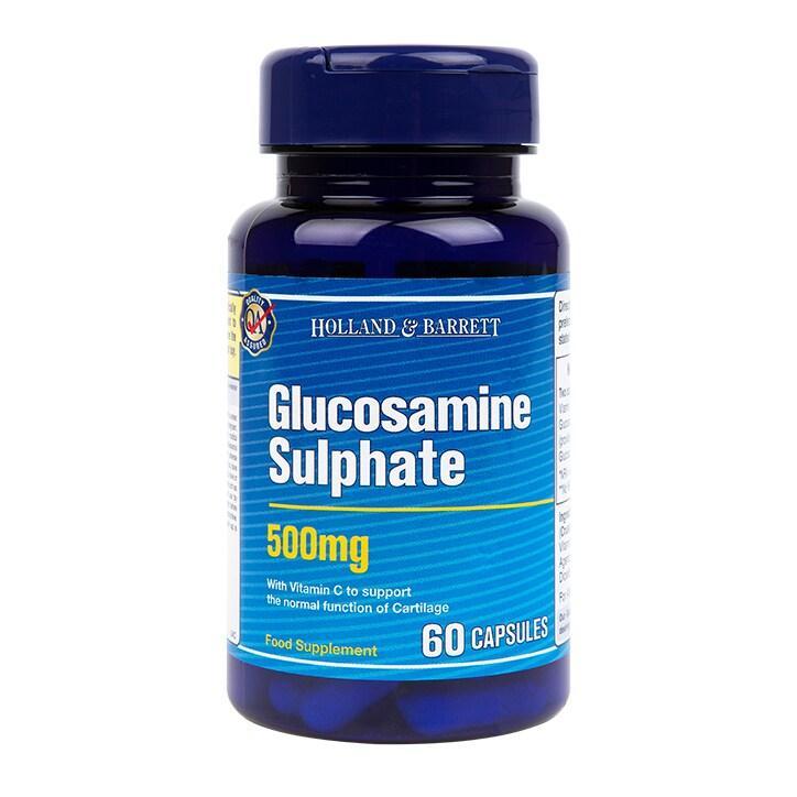 Holland & Barrett Glucosamine Sulphate 60 Capsules 500mg - BeesActive Australia