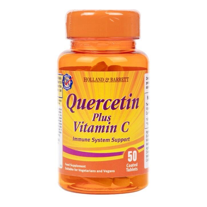 Holland & Barrett Quercetin + C 50 Caplets - BeesActive Australia
