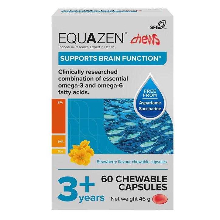 Equazen Eye Q Children's Chewable 60 Capsules - BeesActive Australia