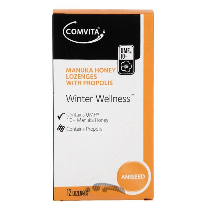 Comvita Propolis Original Aniseed 12 Lozenges - BeesActive Australia