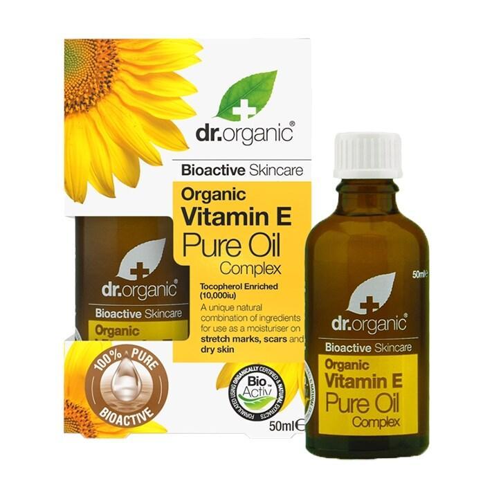 Dr Organic Vitamin E Pure Oil Complex 50ml - BeesActive Australia