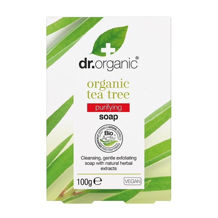Dr Organic Tea Tree Soap - BeesActive Australia