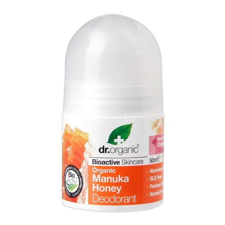Dr Organic Manuka Honey Deodorant 50ml - BeesActive Australia