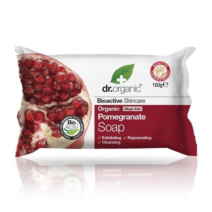 Dr Organic Pomegranate Soap 100g - BeesActive Australia
