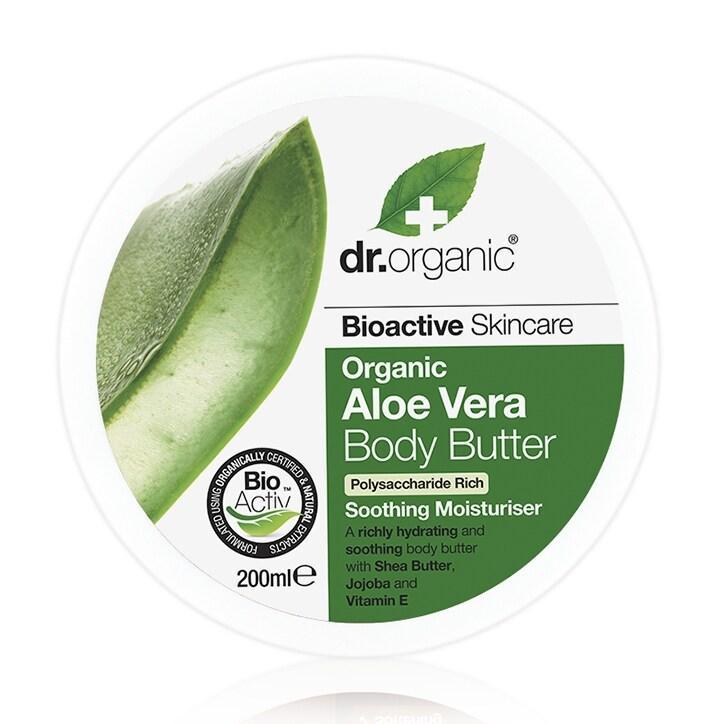Dr Organic Aloe Vera Body Butter 200ml - BeesActive Australia
