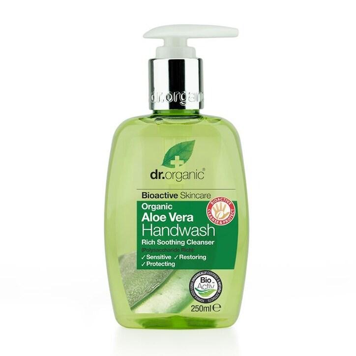Dr Organic Aloe Vera Hand Wash 250ml - BeesActive Australia