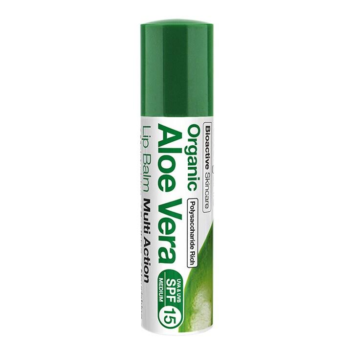 Dr Organic Aloe Vera Lip Balm 5.7ml - BeesActive Australia