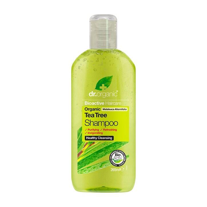 Dr Organic Tea Tree Shampoo 265ml - BeesActive Australia