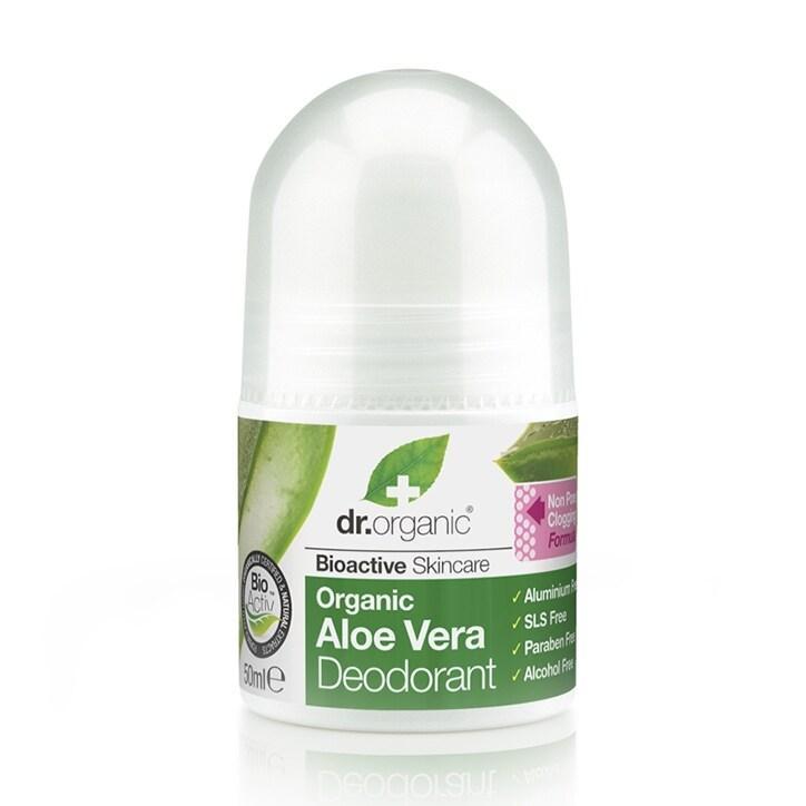 Dr Organic Aloe Vera Deodorant 50ml - BeesActive Australia