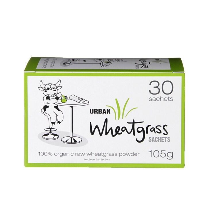 Urban Health Wheatgrass Powder 30 x 3.5g Sachets - BeesActive Australia
