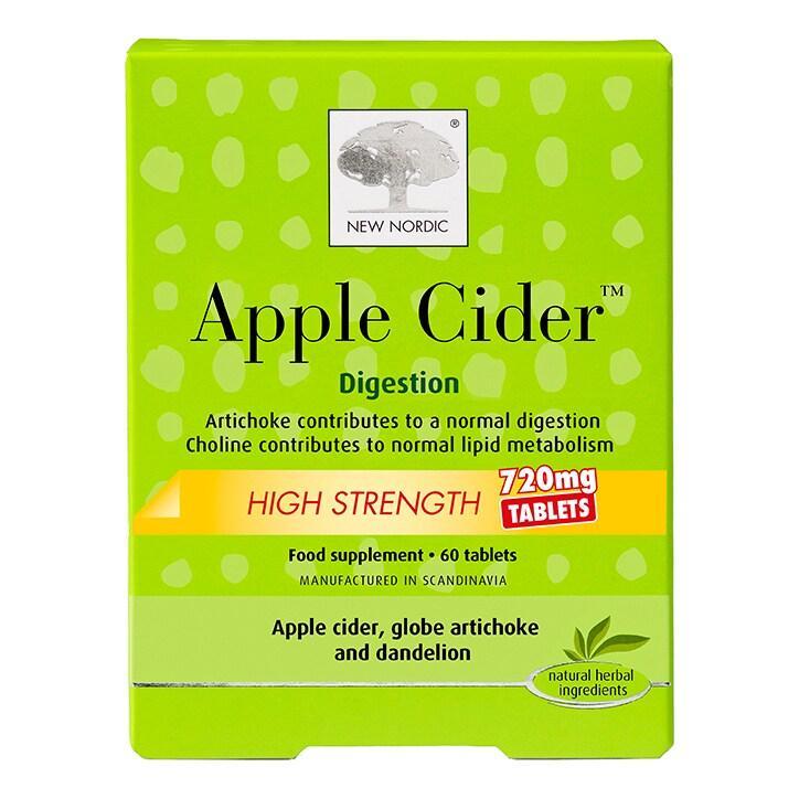 New Nordic High Strength Apple Cider 60 Tablets 720mg - BeesActive Australia