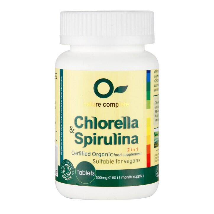 Nature Complete Chlorella & Spirulina 180 Tablets - BeesActive Australia