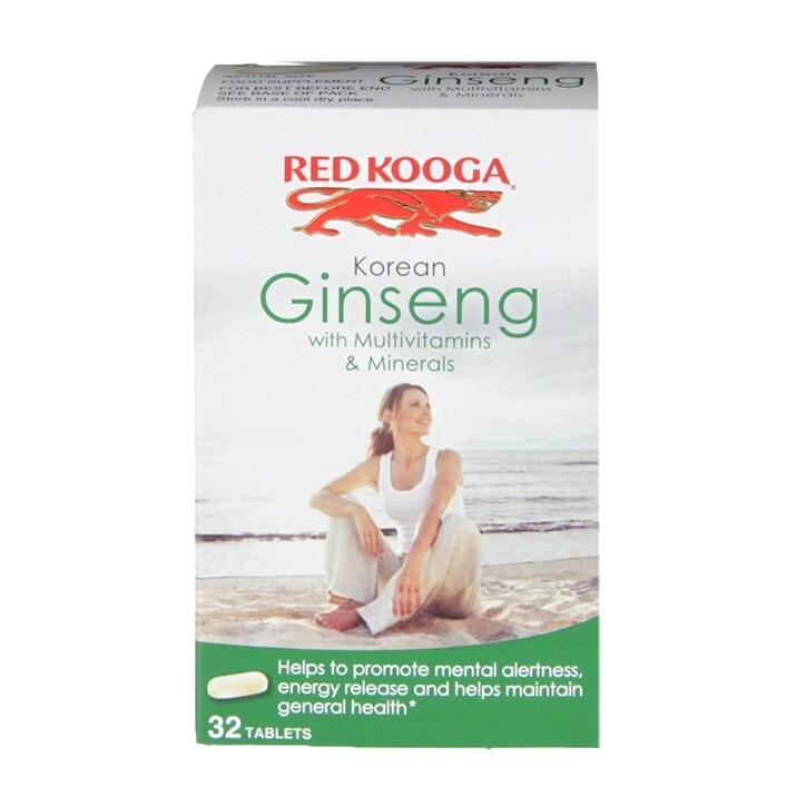 Red Kooga Korean Ginseng with Multivitamins & Minerals 32 Tablets - BeesActive Australia