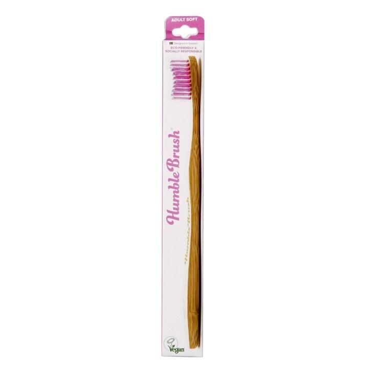 Humble Brush Adults Soft Bristle Toothbrush Purple - BeesActive Australia