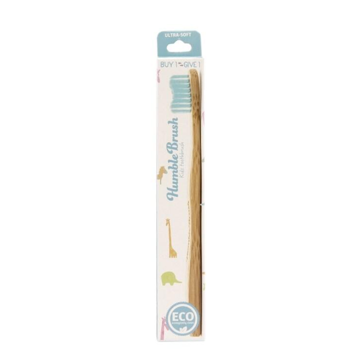 Humble Brush Kids Ultra Soft Bristle Toothbrush Blue - BeesActive Australia