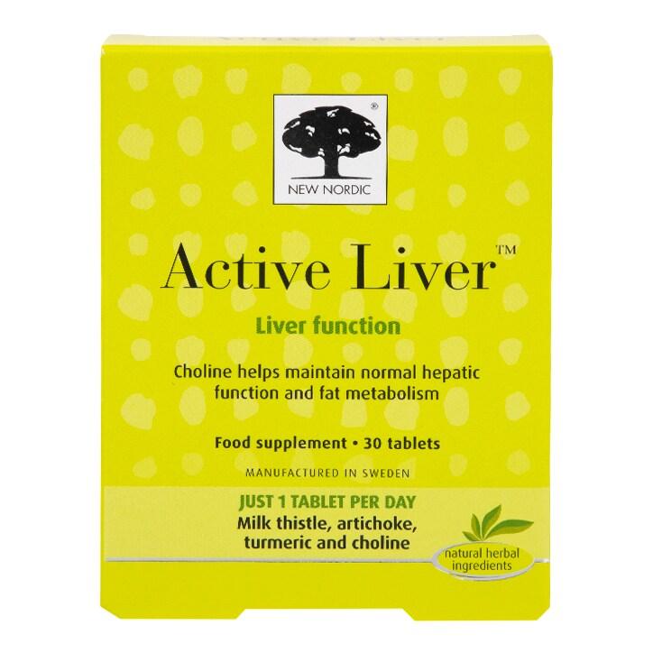 New Nordic Active Liver 30 Tablets - BeesActive Australia
