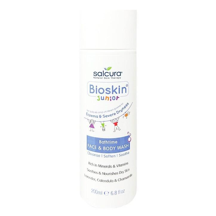 Salcura Bioskin Junior Bathtime Face & Body Wash - BeesActive Australia