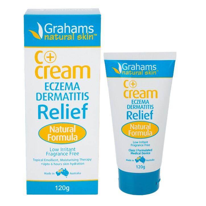 Grahams C+ Eczema & Dermatitis Cream 120g - BeesActive Australia