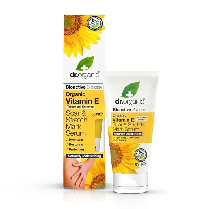 Dr Organic Vitamin E Scar & Stretch Mark Serum 50ml - BeesActive Australia