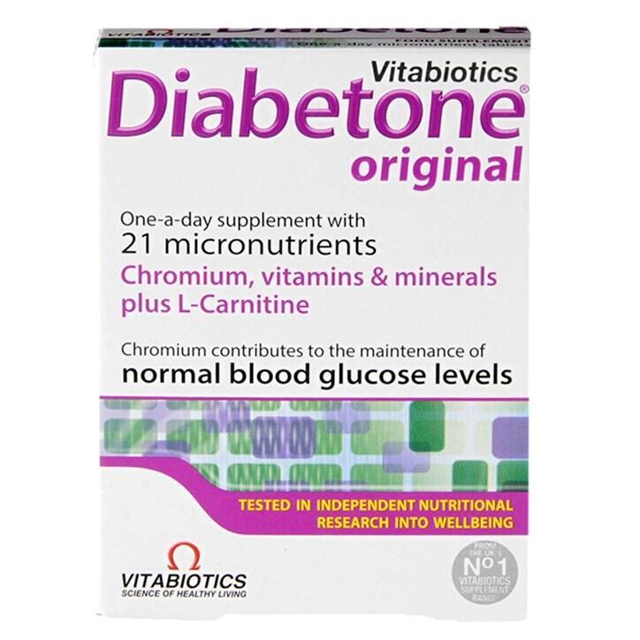 Vitabiotics Diabetone Original 30 Tablets - BeesActive Australia