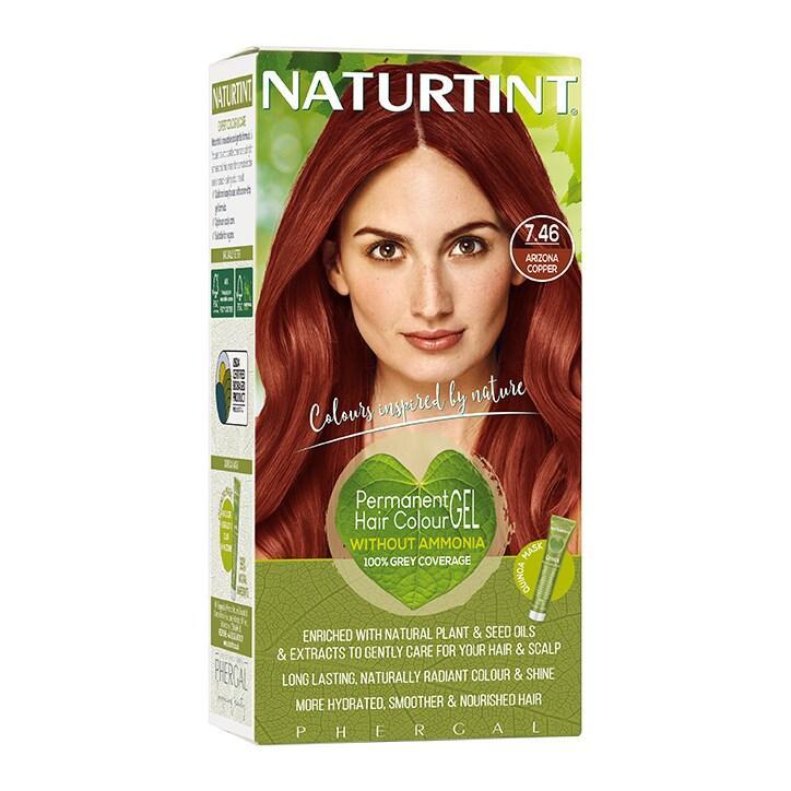 Naturtint Permanent Hair Colour 7.46 Arizona Copper - BeesActive Australia
