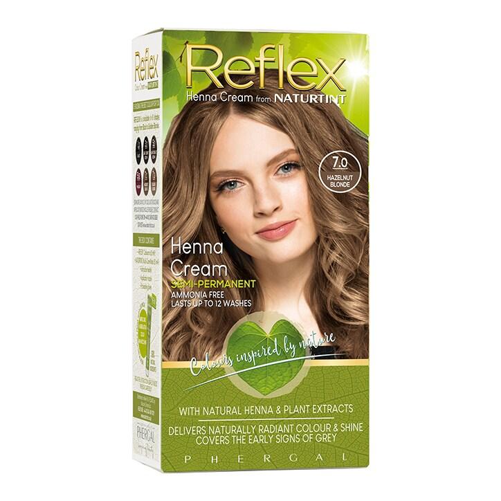 Naturtint Reflex Semi-Permanent Hair Colour 7.0 (Hazelnut Blonde) - BeesActive Australia