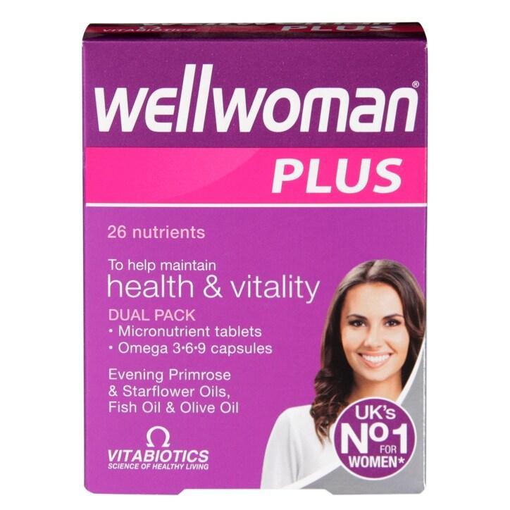 Vitabiotics Wellwoman Plus Omega 369 56 Tablets - BeesActive Australia