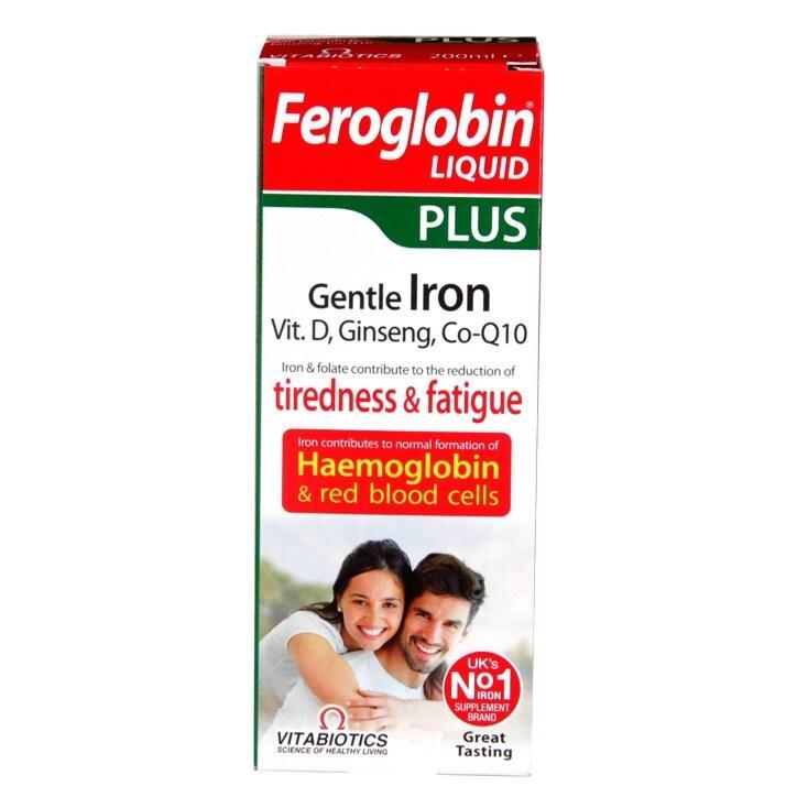 Vitabiotics Feroglobin Plus Liquid 200ml - BeesActive Australia