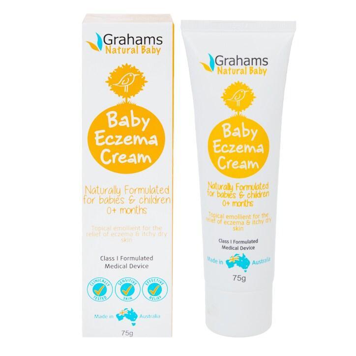 Grahams Natural Baby Eczema Cream - BeesActive Australia