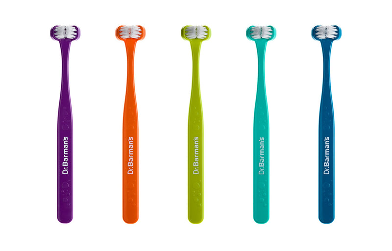 Dr. Barman's Superbrush 1 Child Baby Toothbrush, 0 to 6 Years, Triple Action, 1-Pack - BeesActive Australia