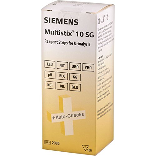 Siemens Multistix 10SG Professional Urine Reagent Test Strips - Pack of 100 strips - BeesActive Australia