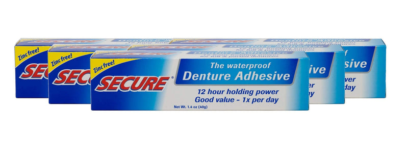DenTek Secure Denture Bonding Cream 1.4 oz by Bioforce USA / 1.4 oz. (Multi-Pack) - BeesActive Australia