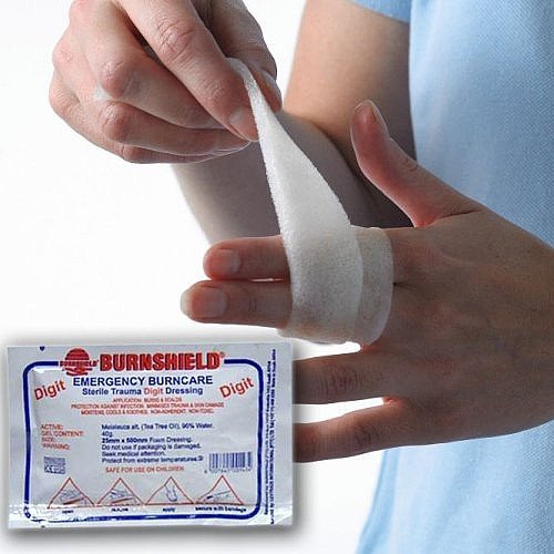 Burnshield Strip Finger Burn Dressing 2.5 X 50cm (sterile And Individually Wrapped) - BeesActive Australia