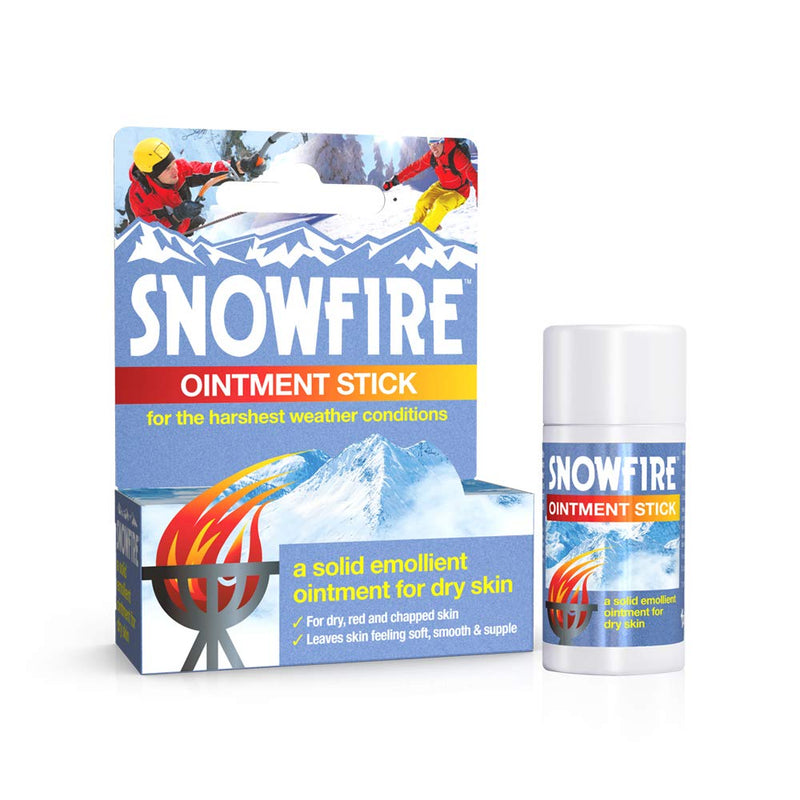 3 x Snowfire Ointment Stick - Solid Emollient Ointment for Dry Skin - More Op... Grey 4 - BeesActive Australia