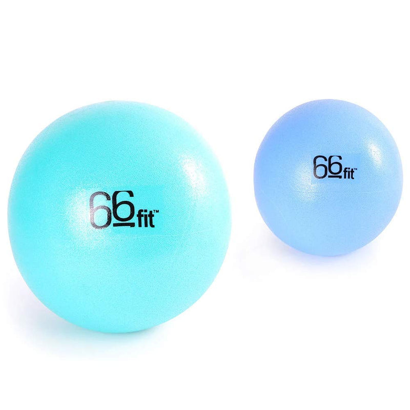 66fit Pilates Soft Balls - Set of 2 - Exercise Core Pelvic Exercise Stability Single - BeesActive Australia