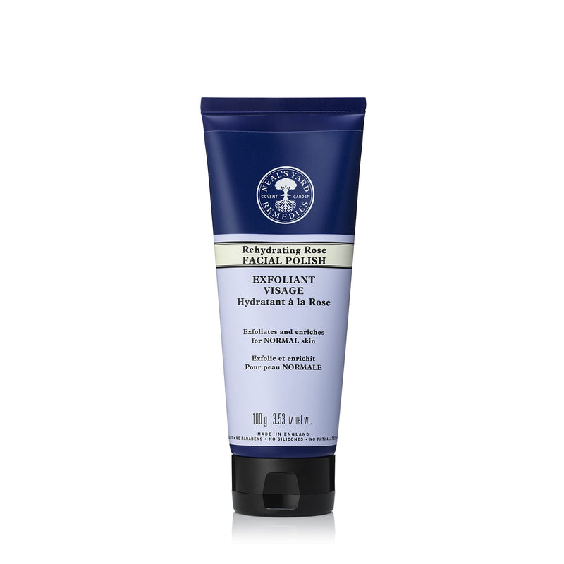 Neal's Yard Remedies Rose Facial Polish | Feel Deeply Cleansed from Everyday Impurities | 100g - BeesActive Australia