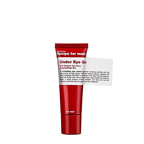 Recipie For Men Under Eye Gel Masks - Increase Skin Elasticity & reduce Dryness - Gel Eye Mask - 25ML - BeesActive Australia
