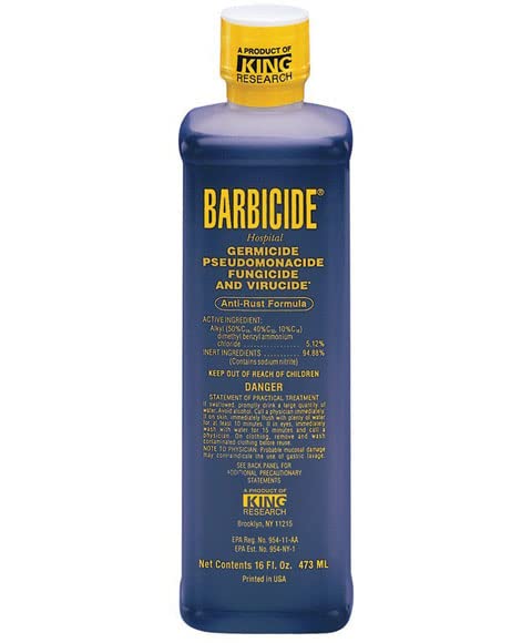 Barbicide Salon Barber Professional Disinfectant Solution 473 ml (Pack of 1) original version - BeesActive Australia