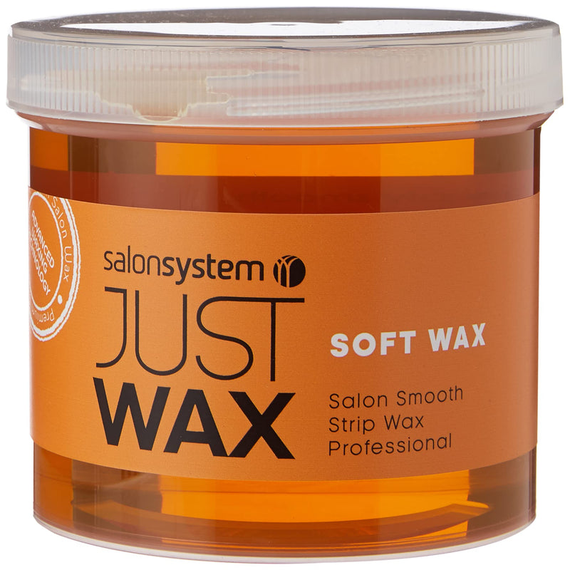 Salon System Just Wax Traditional High Performance Soft Wax for Sensitive Skin 450g - BeesActive Australia