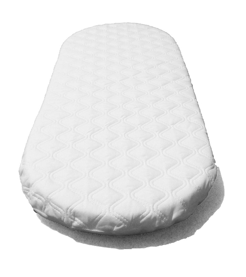 Suzy® Microfibre Hypoallergenic Moses Basket Mattress 66x28 x 4cm Thick Oval Shaped Will Fit Mothercare Moses Baskets British Made - BeesActive Australia