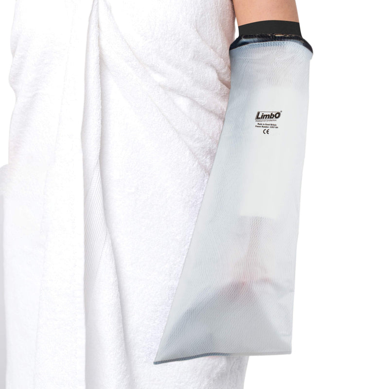 LimbO Waterproof Protectors Cast and Dressing Cover, Adult Half Arm M67, 30 to 40 cm Above Elbow Circumference - BeesActive Australia