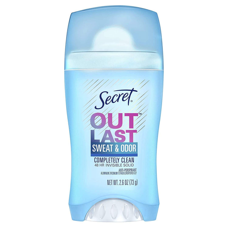 Secret Outlast Completely Invisible Solid Clean Antiperspirant Deodorant - 2.6 Oz - BeesActive Australia