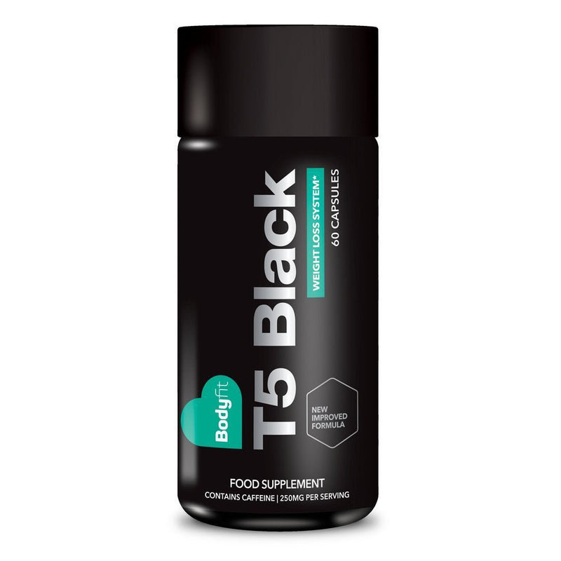 Bodyfit T5 Fat Burner: Diet Pills That Work Fast for Women and Men - Healthy Weight Management - 60 Capsules - BeesActive Australia
